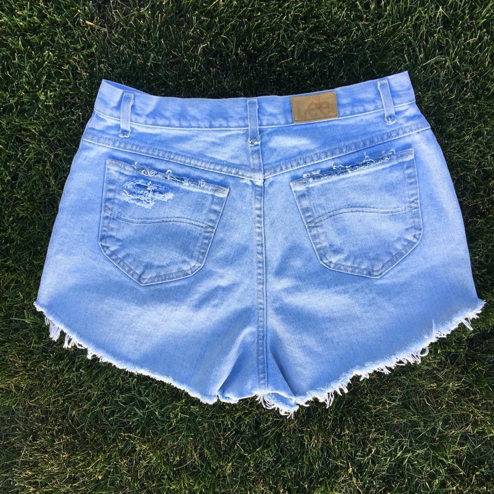 Lee Jean Short Wedgie Festival High Waist Rise Fit - Picture 3 of 5